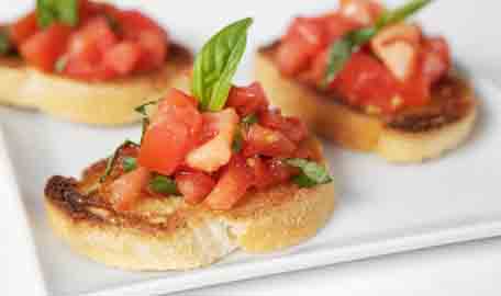 Bruschetta + Purée de pomme de terre Ideal Protein  